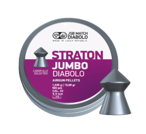 Pellets JSB STRATON 5.50mm / 500, JUMBO, (1,030gr / 15,895g)