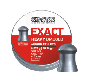 Pellets JSB EXACT 4.52mm / 500, HEAVY, (0.67gr / 10,34)