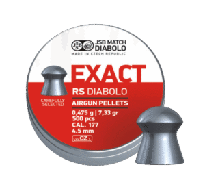 Pellets JSB EXACT 4.52mm / 500, RS, (0,475gr/7.33grains)
