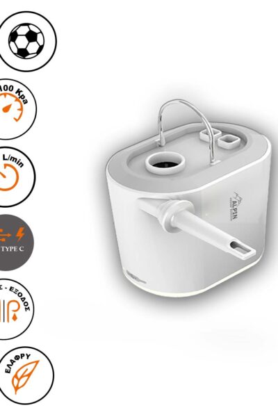 Alpin DoubleForce Δυνατη Τρομπα Αερα 4-100kpa 3600mAh