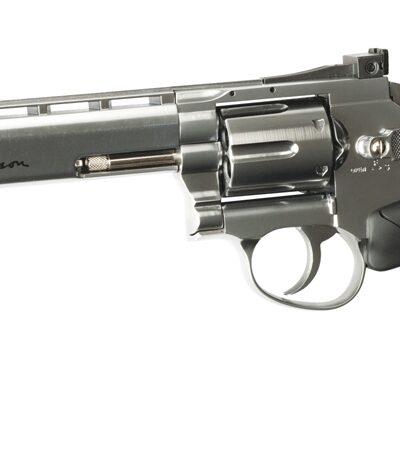 ΑΕΡΟΒΟΛΟ ASG Dan Wesson 6'' Revolver 4.5mm Silver – πρόσθετη εικόνα 1