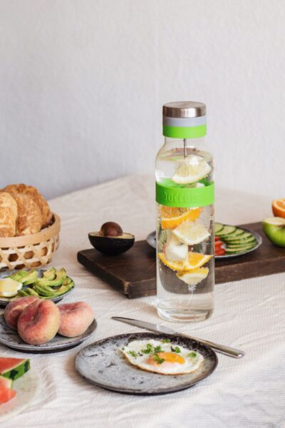 ΚΑΡΑΦΑ ΓΥΑΛΙΝΗ BODDELS 1100ML SUND APPLE GREEN – πρόσθετη εικόνα 1