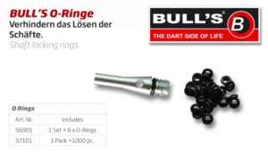 BULL'S O-Rings για κορμούς 6 mm – πρόσθετη εικόνα 1