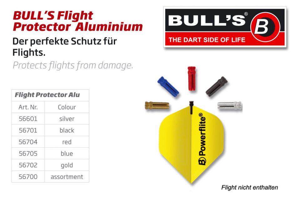 BULL's Flightprotector, Aluminium, Silver – πρόσθετη εικόνα 1