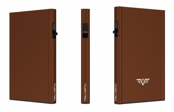 ΘΗΚΗ ΚΑΡΤΩΝ TRU VIRTU CLICK &SLIDE BROWN – πρόσθετη εικόνα 2