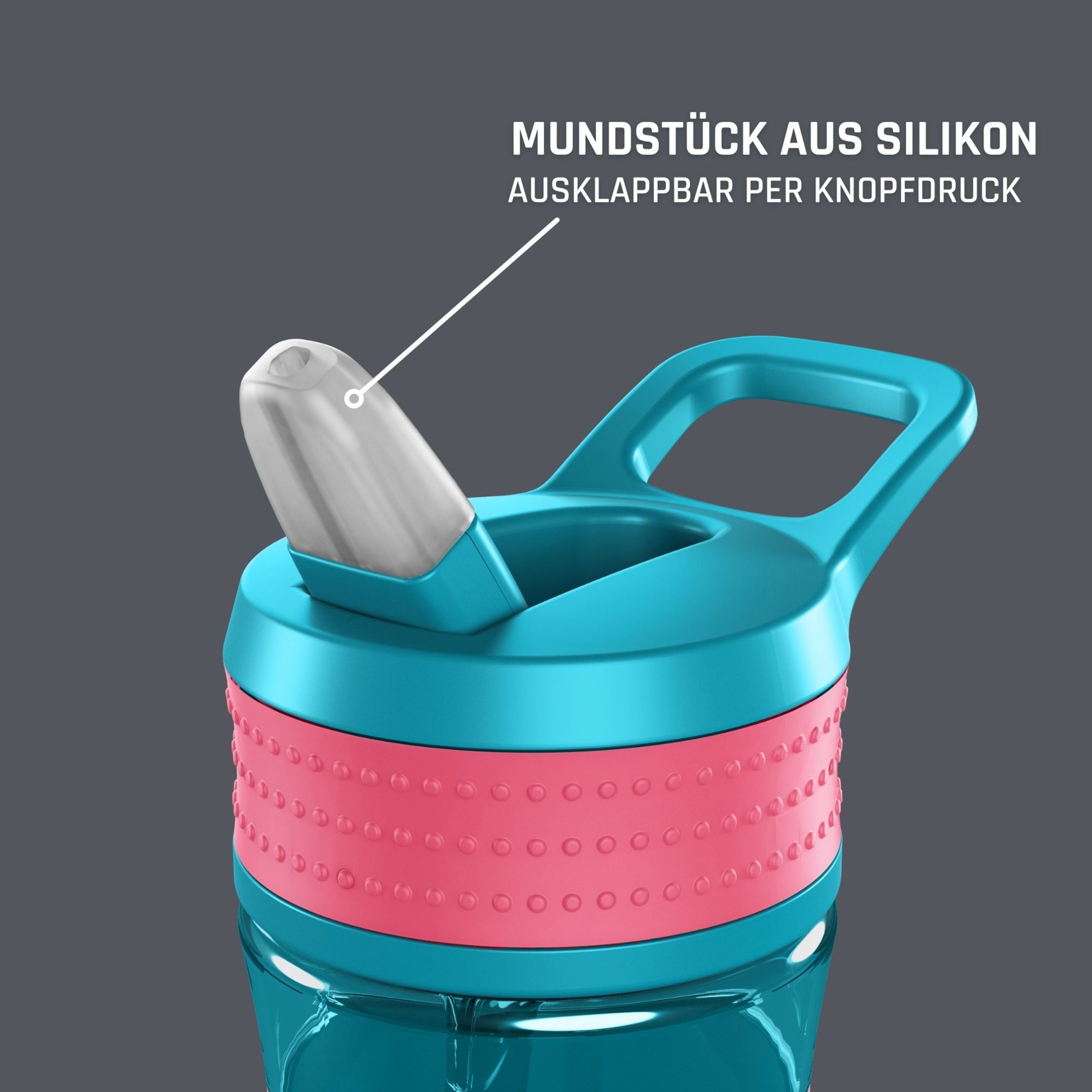 ΠΑΓΟΥΡΙ BODDELS 400ML EEN RASPBERRY RED/TURQUOISE – πρόσθετη εικόνα 3