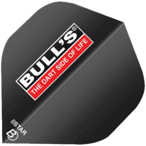 ΦΤΕΡΑ BULL'S DART, 5-Star Flights, A-Std, Bull's Black