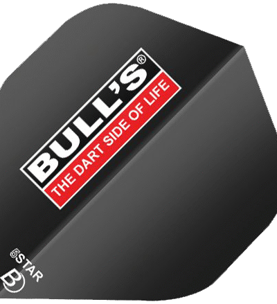 ΦΤΕΡΑ BULL'S DART, 5-Star Flights, A-Std, Bull's Black