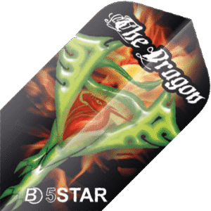 ΦΤΕΡΑ BULL'S DART, 5-Star Flights, Slim, Dragon