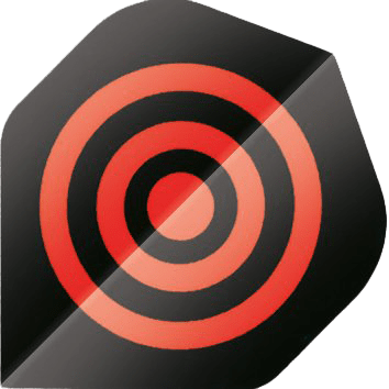 ΦΤΕΡΑ BULL'S DART, Base Flights, A-Std, Red Circles
