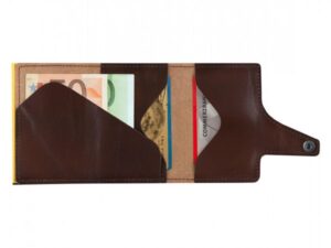 ΠΟΡΤΟΦΟΛΙ TRU VIRTU CLICK & SLIDE FLORENCE CHOCOLATE – πρόσθετη εικόνα 1