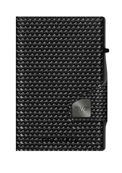 ΠΟΡΤΟΦΟΛΙ TRU VIRTU CLICK & SLIDE COIN POCKET DIAGONAL CARBON – πρόσθετη εικόνα 3