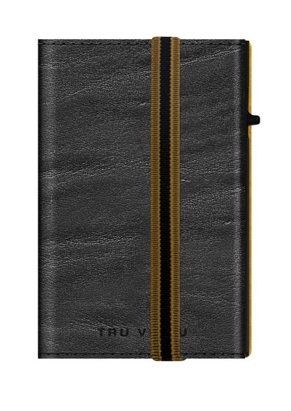 ΠΟΡΤΟΦΟΛΙ TRU VIRTU CLICK & SLIDE EDGE STRAP CARAMBA BLACK EARTH