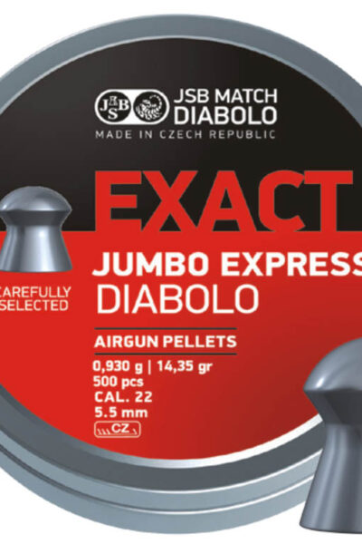 Pellets JSB EXACT JUMBO 5.52mm / 500, EXPRESS, (0.93gr / 14.35g) – πρόσθετη εικόνα 1