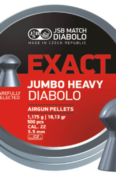 Pellets JSB EXACT JUMBO 5.52mm / 500, HEAVY, (1,175gr. / 18.13g) – πρόσθετη εικόνα 1