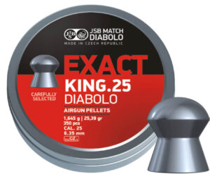 Pellets JSB EXACT KING 6.35mm / 350pcs, (1,645gr / 25.4grains) – πρόσθετη εικόνα 1