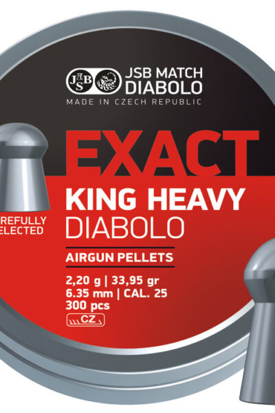 Pellets JSB EXACT KING Heavy 6,35mm 2,2g/33,95gr – πρόσθετη εικόνα 1