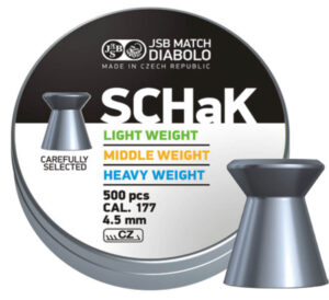 Pellets JSB MATCH DIABOLO SCHak 4.50mm 0.520g – πρόσθετη εικόνα 1