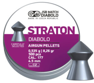 Pellets JSB STRATON 4.50mm / 500, (0,535gr / 8,256g) – πρόσθετη εικόνα 1