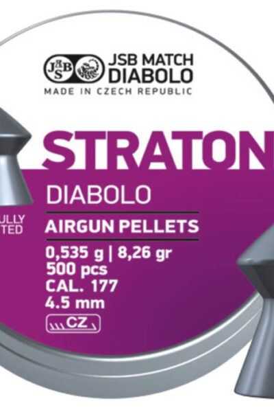 Pellets JSB STRATON 4.50mm / 500, (0,535gr / 8,256g) – πρόσθετη εικόνα 1