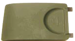 Κάλυμμα θαλάμου μπαταρίας RANGER (Πράσινο)