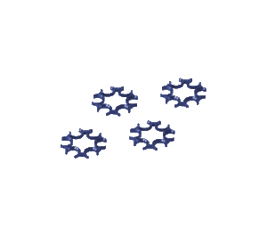 Moon Clip, 6 & 4.5mm, DW 1Gen 4pcs, blue – πρόσθετη εικόνα 1