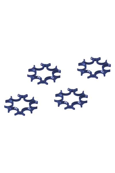 Moon Clip, 6 & 4.5mm, DW 1Gen 4pcs, blue – πρόσθετη εικόνα 1
