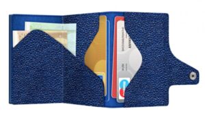 ΠΟΡΤΟΦΟΛΙ TRU VIRTU CLICK & SLIDE STING RAY BLUE/TITAN – πρόσθετη εικόνα 1