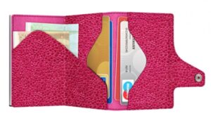 ΠΟΡΤΟΦΟΛΙ TRU VIRTU CLICK & SLIDE STING RAY FUCHSIA/SILVER – πρόσθετη εικόνα 1