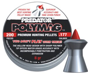 Pellets JSB POLYMAG-PREDATOR 4,5mm (.177cal) / 200pcs – πρόσθετη εικόνα 1