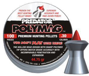 Pellets JSB POLYMAG-PREDATOR 7,62mm (.30cal) / 100pcs