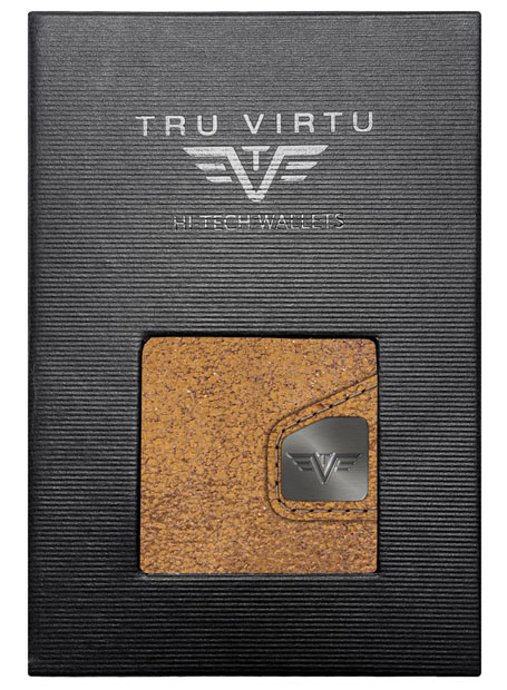 ΠΟΡΤΟΦΟΛΙ TRU VIRTU CLICK & SLIDE GLITTER GOLDBROWN – πρόσθετη εικόνα 4
