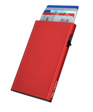 ΘΗΚΗ ΚΑΡΤΩΝ TRU VIRTU CLICK & SLIDE RED – πρόσθετη εικόνα 1