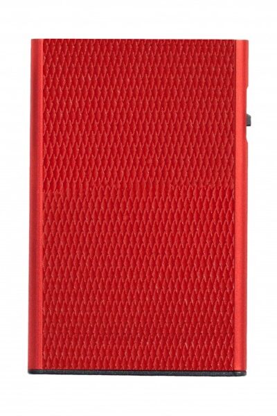 ΘΗΚΗ ΚΑΡΤΩΝ TRU VIRTU CLICK & SLIDE RHOMBUS CORAL/RED – πρόσθετη εικόνα 1