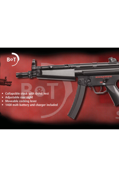 ΟΠΛΟ SOFT AEG, SLV, ASG, MP5A5, black – πρόσθετη εικόνα 1