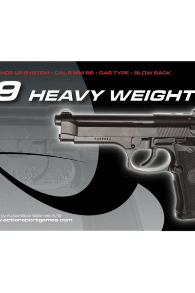 ΠΙΣΤΟΛΙ SOFT GBB, ASG, BERETTA M9 HW metal, Hop-up – πρόσθετη εικόνα 1