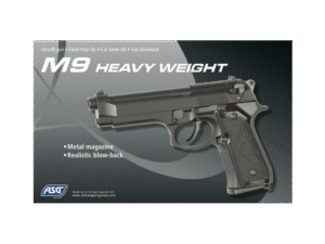 ΠΙΣΤΟΛΙ SOFT GBB, ASG, BERETTA, Μ9, BLACK – πρόσθετη εικόνα 1