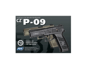 ΠΙΣΤΟΛΙ SOFT GBB, ASG, CZ P-09, black – πρόσθετη εικόνα 1