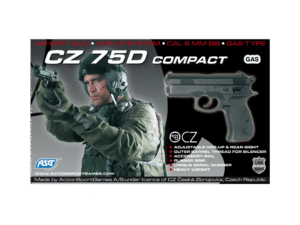 ΠΙΣΤΟΛΙ SOFT GNB, ASG, CZ75D Gas Compact – πρόσθετη εικόνα 1