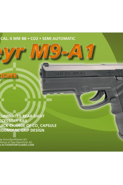 ΠΙΣΤΟΛΙ SOFT GNB, ASG, Co2, Steyr M9-A1 – πρόσθετη εικόνα 1