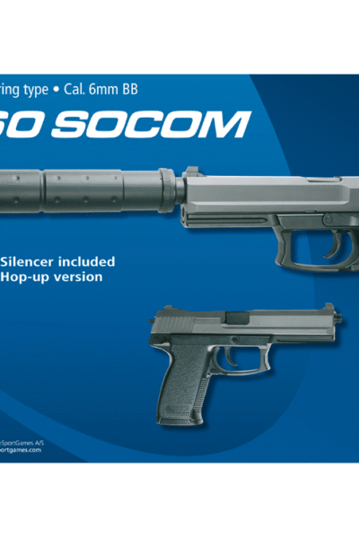 ΠΙΣΤΟΛΙ SOFT SPRING, ASG, DL60 SOCOM, black – πρόσθετη εικόνα 1