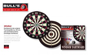 ΣΤΟΧΟΣ DART BULL'S Windsor Paper Dartboard – πρόσθετη εικόνα 1