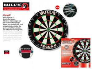 ΣΤΟΧΟΣ DART BULL's Focus II Bristle Board – πρόσθετη εικόνα 1
