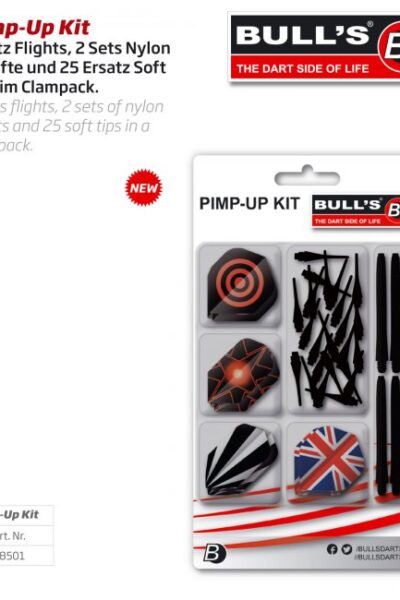 Σετ Φτερά, Πλαστικοί Κορμοί και Μύτρες, BULL's Pimp-Up Kit – πρόσθετη εικόνα 1