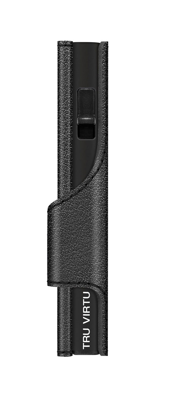 ΠΟΡΤΟΦΟΛΙ TRU VIRTU CLICK & SLIDE NAPPA BLACK – πρόσθετη εικόνα 2