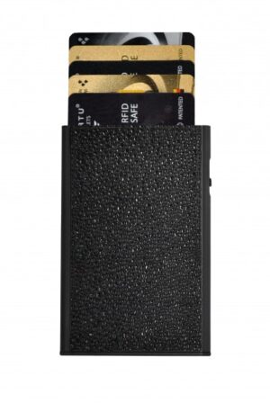 ΘΗΚΗ ΚΑΡΤΩΝ TRU VIRTU CLICK & SLIDE STING RAY BLACK/BLACK – πρόσθετη εικόνα 1