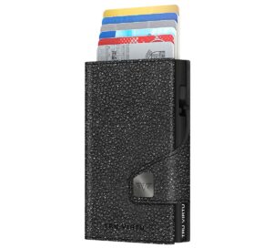 ΠΟΡΤΟΦΟΛΙ TRU VIRTU CLICK & SLIDE STING RAY BLACK