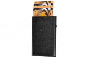 ΘΗΚΗ ΚΑΡΤΩΝ TRU VIRTU CLICK & SLIDE STING RAY BLACK/BLACK