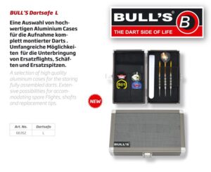 ΘΗΚΗ ΓΙΑ ΒΕΛΑΚΙΑ DART BULL'S, L-ALU Case – πρόσθετη εικόνα 1