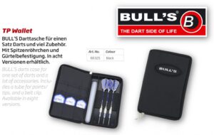 ΘΗΚΗ ΓΙΑ ΒΕΛΑΚΙΑ DART BULL'S, TP Black – πρόσθετη εικόνα 1